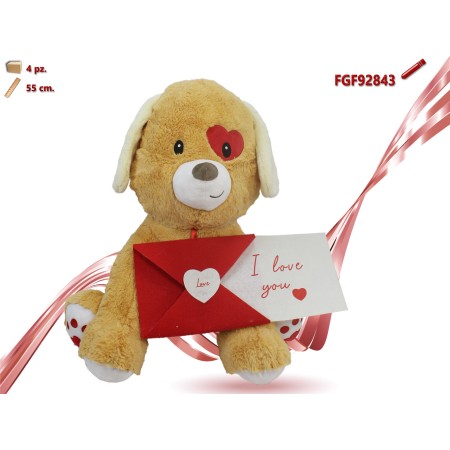 CANE CON BUSTA LOVE CM.55