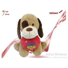 CANE CON CUORE CM.55