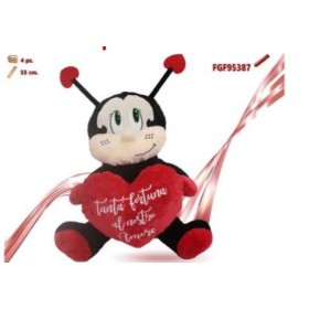 COCCINELLA CON CUORE CM.55