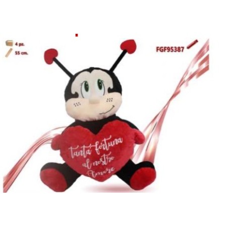 COCCINELLA CON CUORE CM.55