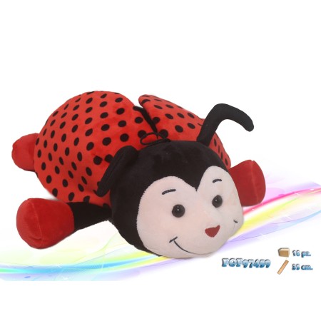 PELUCHE COCCINELLA CM. 35