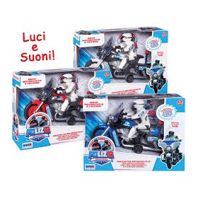 MOTO POLIZIA FRIZIONE CM.27 1:18