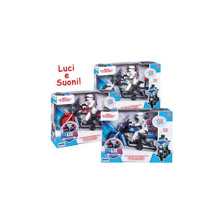 MOTO POLIZIA FRIZIONE CM.27 1:18