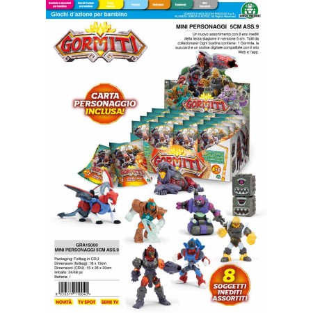 GORMITI MINI PERSONAGGI 5CM ASS.9