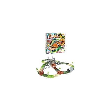 PISTA PARCO DINOSAURI CON AUTO