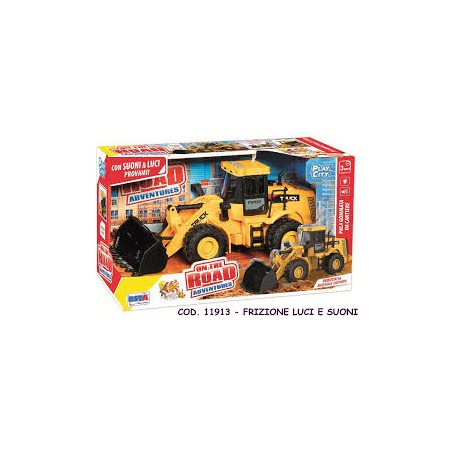 PALA GOMMATA DA CANTIERE LUCI E SUONI