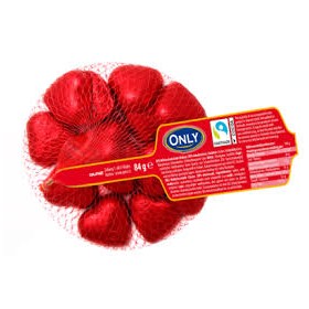 CIOCCOLATTINI CUORICINI IN RETE GR.84