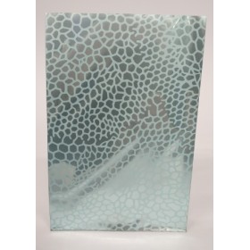 BUSTE METAL 10X15 CROC AZZURRO