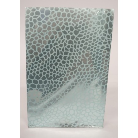 BUSTE METAL 10X15 CROC AZZURRO