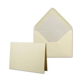 BIGLIETTI E BUSTE CAMOSCIO FORMATO 4 KARTOS