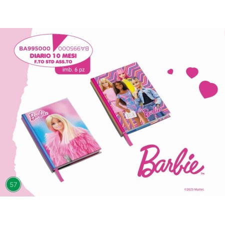 DIARI STD BARBIE 2025