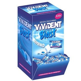 GOMME VIVIDENT FRESH BLAST BLUE 20PZ
