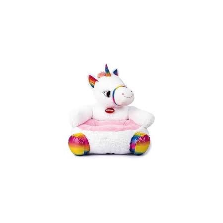 PELUCHE POLTRONA UNICORNO 50X50