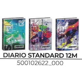 DIARI STD 12M SEVEN BOY 2026
