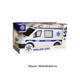 AMBULANZA BIANCA E BLU LUCI E SUONI