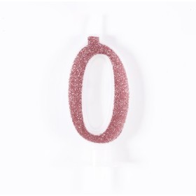 CANDELE CM 7 ROSA GLITTER N0