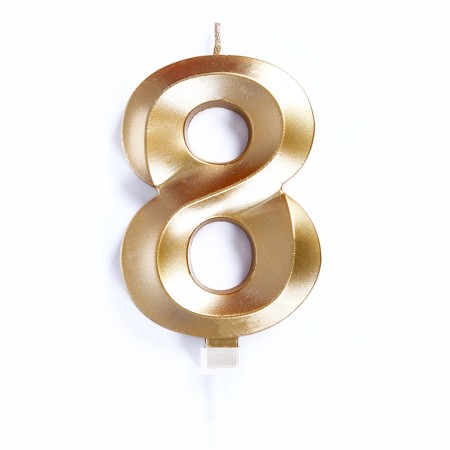 CANDELE LUXURI CM 10 ORO N8