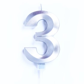 CANDELE LUXURI CM 10 ARGENTO N3