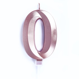 CANDELE LUXURI CM 10 ROSA N0