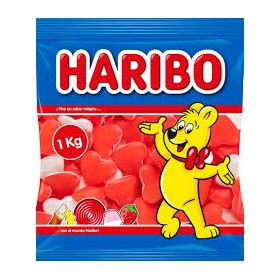 CARAMELLE HARIBO 1KG CUORI