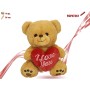 ORSO PELUCHE CON CUORE CM.35