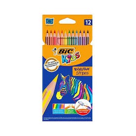PASTTELLI BIC KIDS STRIPES