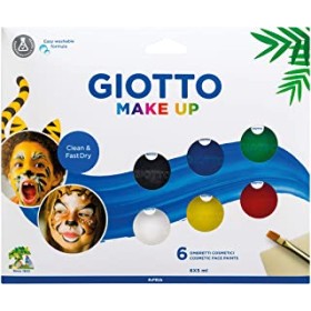 OMBRETTI COSMETICI GIOTTO MAKE UP COLORI CLASSICI PZ.6