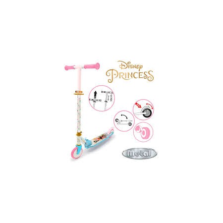 MONOPATTINO 3 RUOTE PRINCIPESSE