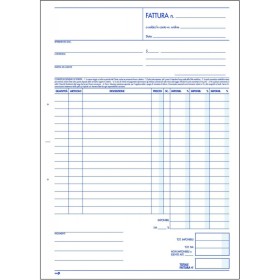BLOCCHI FATTURE 3 ALIQUOTE SCATTO