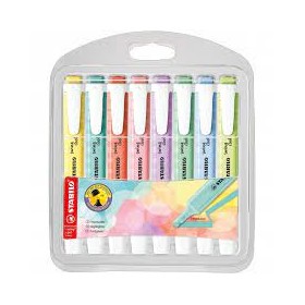 EVIDENZIATORI STABILO SWING X8 PASTEL