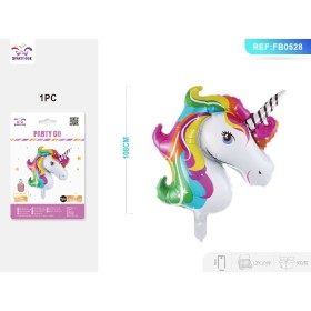 PALLONCINO MYLAR UNICORNO 115CM