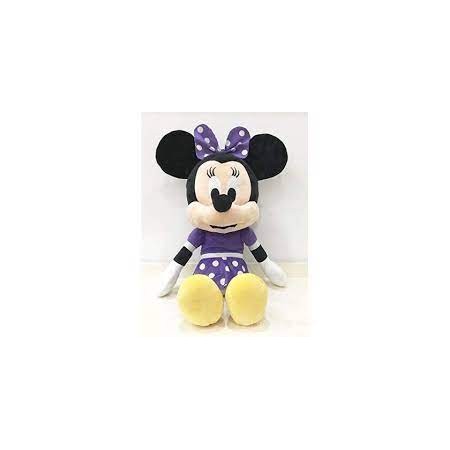 PELUCHE MINNIE VESTITO VIOLA CM.60