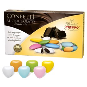 CONFETTI AMORINI FONDENTE 1KG ASSORTITI