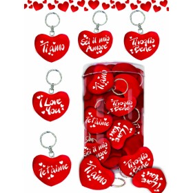 PORTACHIAVI CUORE EXPANDEX SAN VALENTINO DOR PZ.40