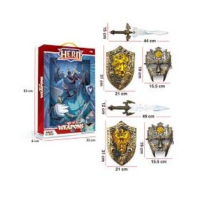 SET SPADA SCUDO E MASCHERA