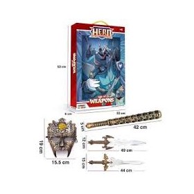 SET SPADA SCUDO E CLAVA