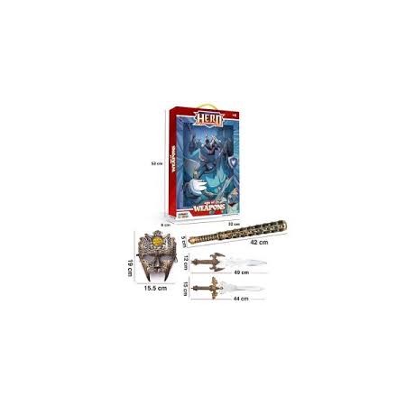 SET SPADA SCUDO E CLAVA