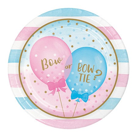 PLT9 SS 12/8CT GENDER REVEAL BALLOONS QS