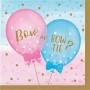 LN 12/16CT 2P GENDER REVEAL BALLOONS QS
