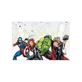 TOVAGLIE AVENGERS IN PLASTICA 120X180