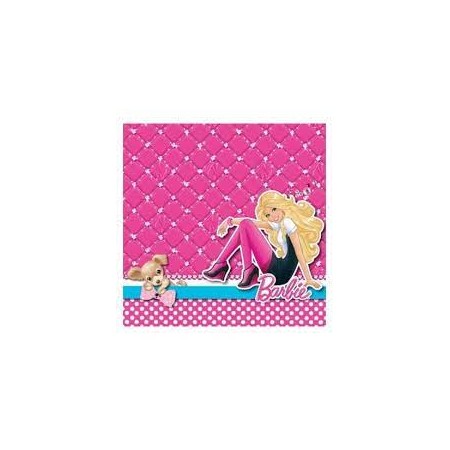 TOVAGLIETTA IN TESSUTO 40X30 BARBIE