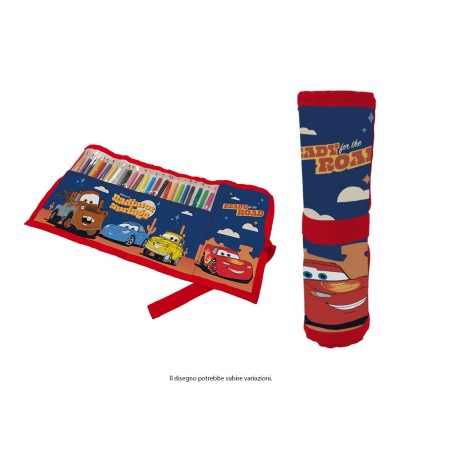 ROTOLI CON 24 PASTELLI CARS