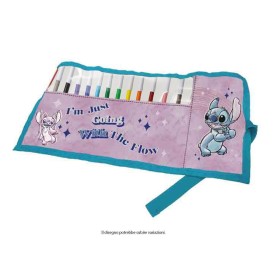 ROTOLI CON 12 PENNARELLI GIOTTO STITCH ROSA