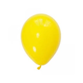 PALLONCINI 100PZ GIALLI 5 POLLICI