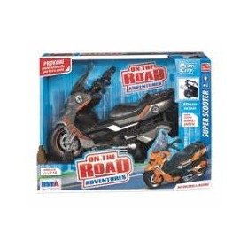 SUPER SCOOTER FRIZIONE 1:18 MONTA E SMONTA