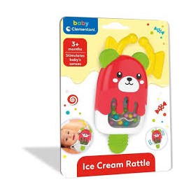 SONAGLINO ICE CREAM RATTLE