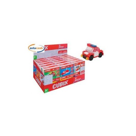 COSTRUZIONI MEZZI POMPIERI 6ASS. 36PZ D/B