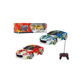 AUTO VINTAGE RADIOCOMANDO 1:18 C/LUCI