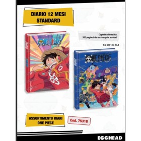 DIARI STD 12 MESI ONE PIECE 2026