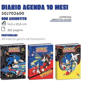 DIARI STD 10M SEVEN SONIC 2026